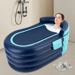 Inflatable Bathtub with Air Pump for Hot Water or Ice Bath
