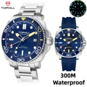 NH34 Automatic Movement Submariner Wristwatch
